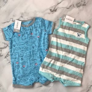 NWT Carters Baby Boy Romper Size 6 Months
